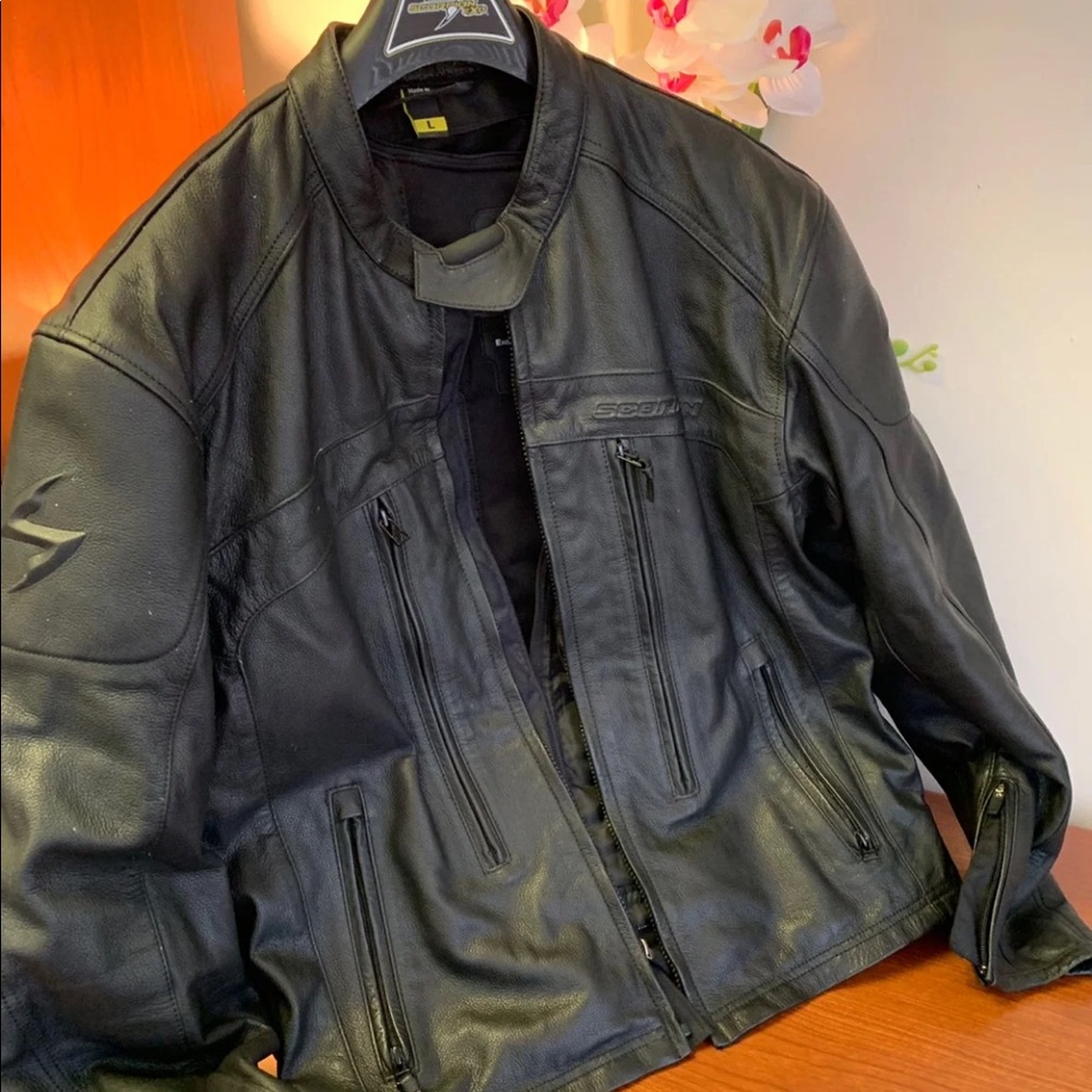 Scorpion Exo - Leather Jacket - Motorcyc